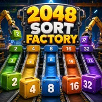 PLay 2048 Sort Factory now!