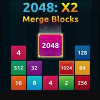 PLay 2048 X2 Merge Blocks now!