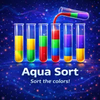 Play Aqua Sort: Water Color Puzzle now!