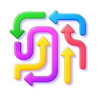 Play Arrow Slide Puzzle now!