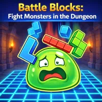 Play Battle Blocks: Fight Monsters in the Dungeon now!