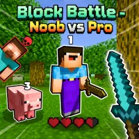 Play Block Battle - Noob vs Pro now!