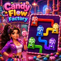Play Candy Flow Factory Now