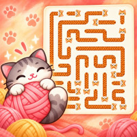 Play Cat arrows: Cozy Puzzle now!