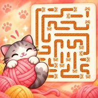 Play Cat arrows: Cozy Puzzle Now