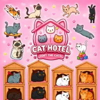 Play Cat Hotel - Sort the cats! Now