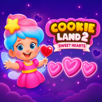 Play Cookie Land 2: Sweet Hearts now!