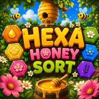 Play Hexa Honey Sort Now