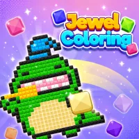 Play Jewels Coloring Puzzle Now