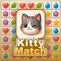 Play Kitty Match 3 puzzle game now!