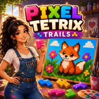 Play Pixel Tetrix Trails Now