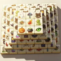 Play The Three Tiles in the Halloween World Now