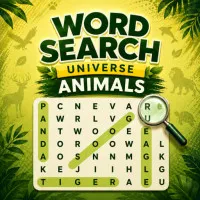 Play Word Search Universe Animals now!